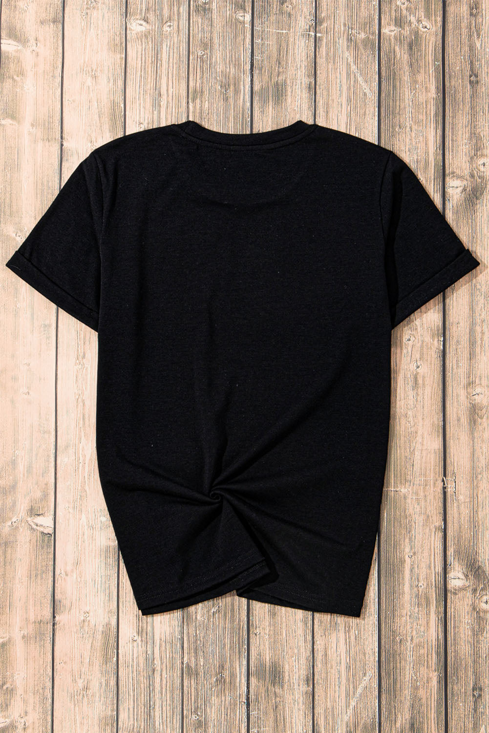 USA Round Neck Short Sleeve T-Shirt