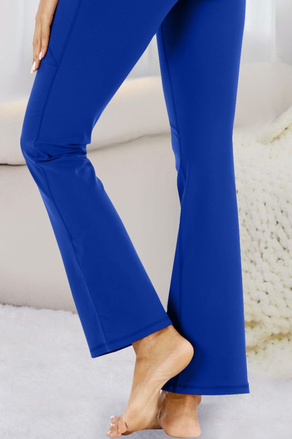 Pocketed High Waist Active Pants