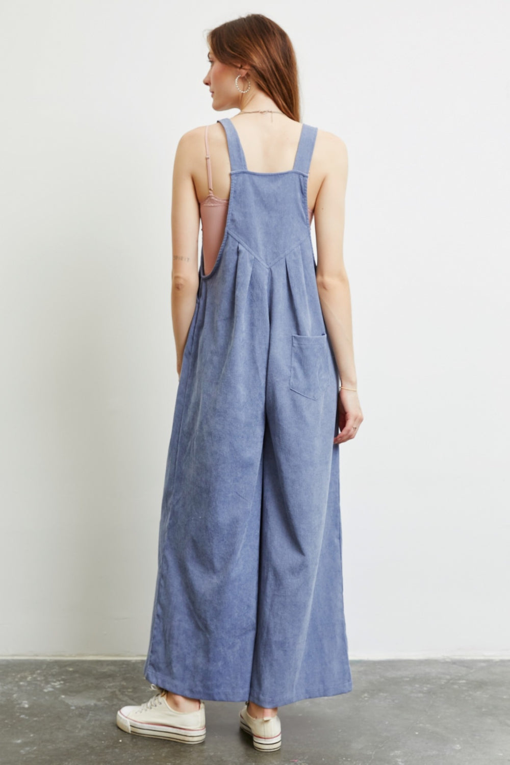 HEYSON Full Size Wide Leg Overalls with Pockets